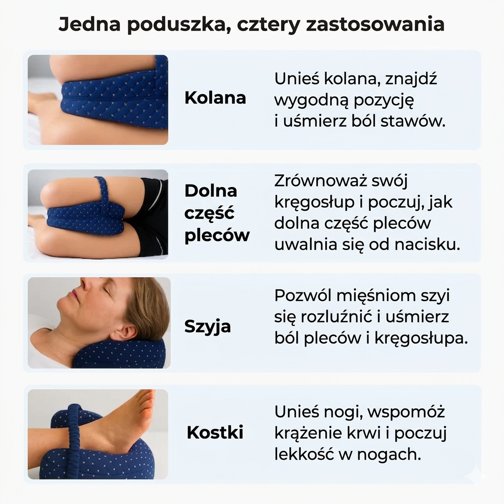 Senlivo™ Poduszka wspierająca komfort snu